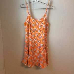 orange SUMMER dress